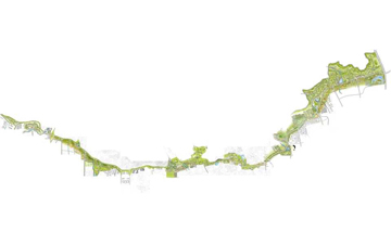 山東泰安市 環(huán)山路景觀帶城市設(shè)計(jì)