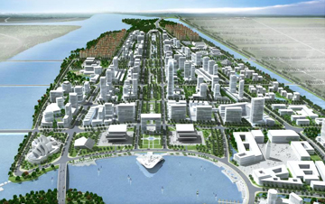 山東濰坊濱海經(jīng)濟(jì)開發(fā)區(qū)中央商務(wù)區(qū)城市設(shè)計(jì)（國際競標(biāo)）